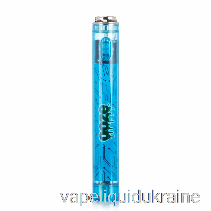 Vape Liquid Ukraine Ooze Slim 400mAh CLEAR 510 Vape Battery Sapphire Blue